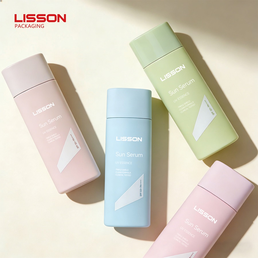 Squeeze Sunscreen Packaging Bottle