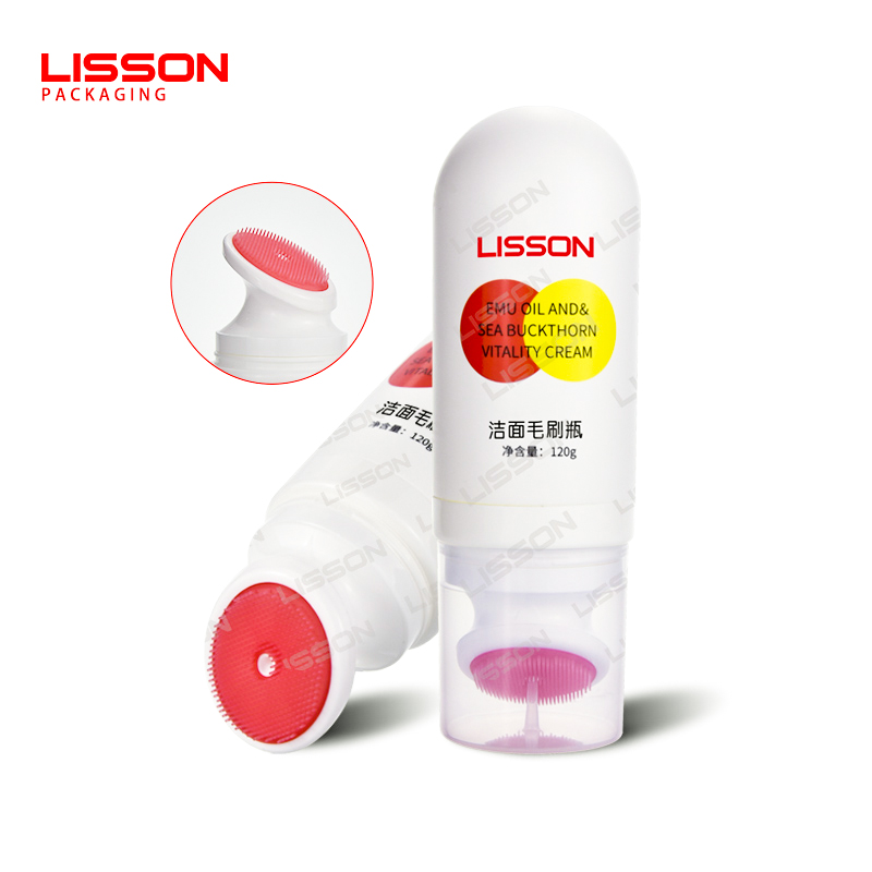 Silicone Brush Applicator Plastic Bottle 